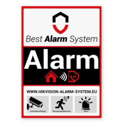 Best Alarm System sticker